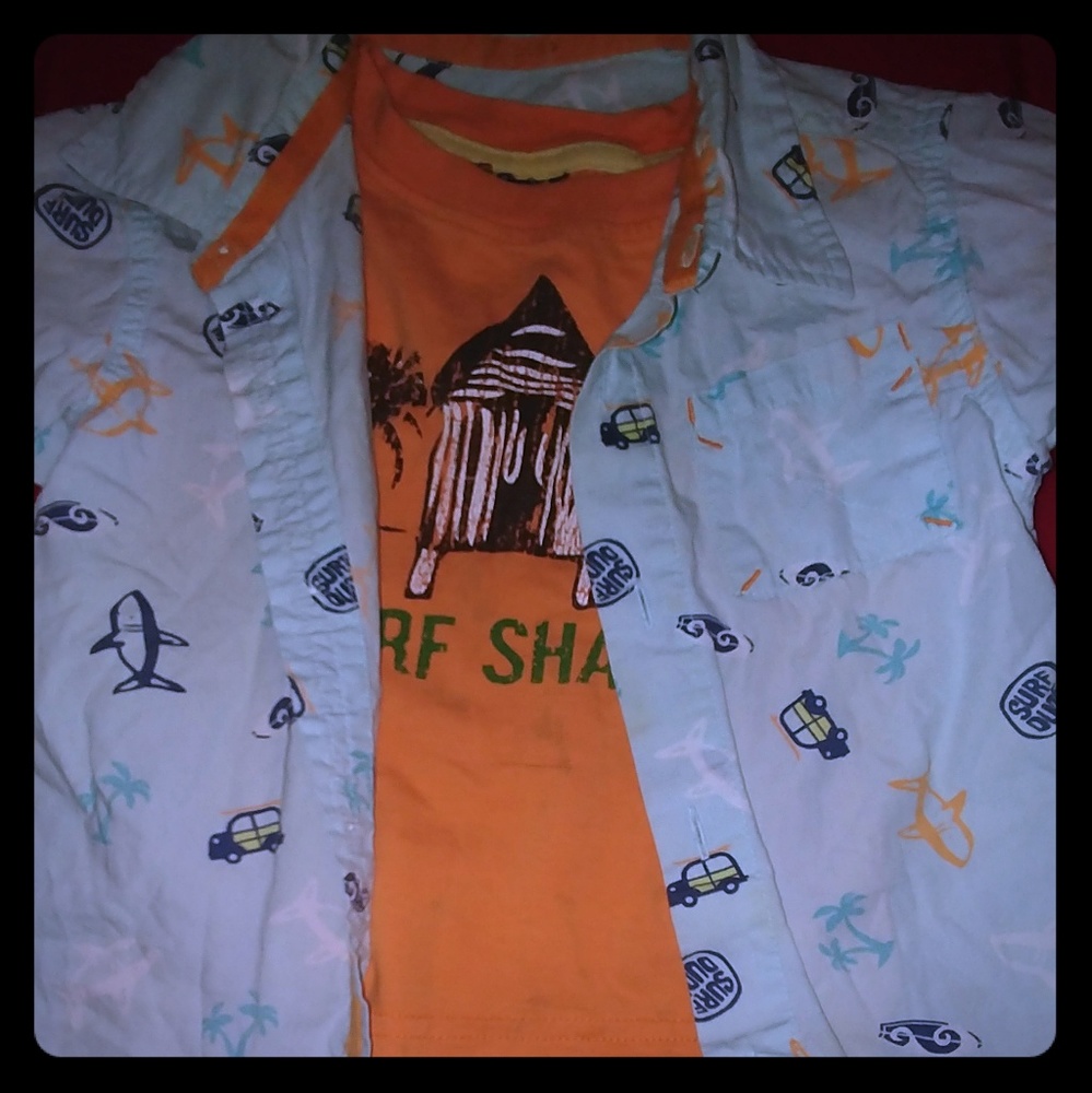 Carter's shirt set